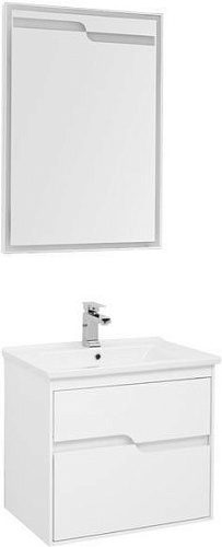 Aquanet 00199304 Модена Комплект мебели для ванной комнаты, белый купить  в интернет-магазине Сквирел