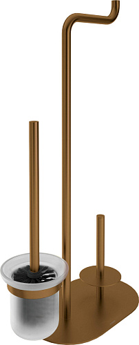 DEANTE SILIA ADI_C732 Стойка для туалета, бумагодержатель и ершик купить в интернет-магазине Сквирел