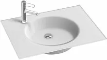 Jacob Delafon EB2561-DE1 ODEON RIVE GAUCHE Раковина-столешница 70х52 см, белый матовый