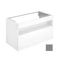 Keuco 32872290000 Stageline Тумба под умывальник 100х49 см, инокс матовый/инокс матовый купить  в интернет-магазине Сквирел