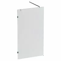 AM.PM W94WI-110-F1-MTE X-Joy, Душевая перегородка 110x195 см, стекло прозрачное + покрытие, фурнитура матовый хром