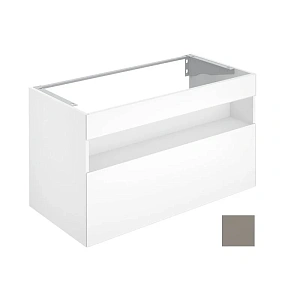 Keuco 32872290000 Stageline Тумба под умывальник 100х49 см, инокс матовый/инокс матовый