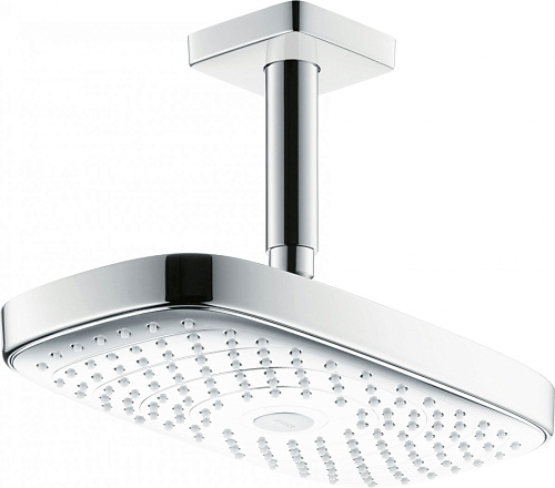 Hansgrohe 27384400 Raindance Select E Верхний душ, белый/хром