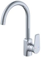 Aquanika AQS4038CR Simple Смеситель для кухни, хром
