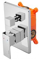 Swedbe 5519 Platta Встраиваемый смеситель в монтажном боксе, хром