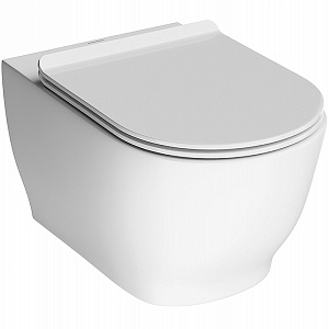 Kerama Marazzi MO.wc.02 Modula Унитаз подвесной 38х58 см, без сиденья, безободковый, белый глянец
