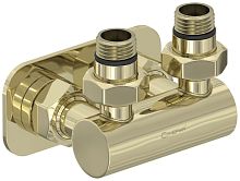 Сунержа 020-1536-1234 Модуль 2х1/2" угловой EU50, шампань