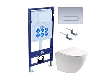 Aquatek ЕВРОПА SET AQUATEK ЕВРОПА T KDI14 Комплект: Унитаз, Инсталляция, Кнопка смыва