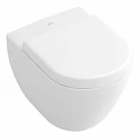 Villeroy & Boch 660410R1 Subway Чаша унитаза подвесного 36х48 см, альпийский белый CeramicPlus