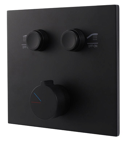 Vincea VSCV-421MB Смеситель для душа, двухфункциональный, черный матовый