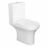 Damixa DX35C8600SC Skyline Унитаз-компакт напольный, 38х63 см, белый