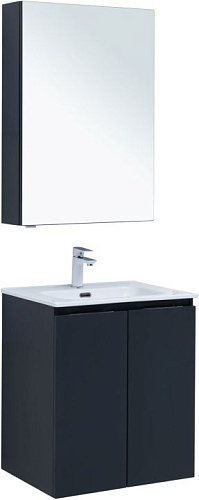 Aquanet 00274223 Алвита New Комплект мебели для ванной комнаты, серый купить  в интернет-магазине Сквирел