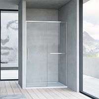 Vincea VDS-1SS110CL Slim Soft Душевая дверь 110х200 см, профиль хром/стекло прозрачное