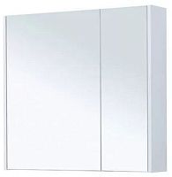 Aquanet 00254538 Палермо Зеркальный шкаф без подсветки, 79х75 см, белый