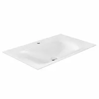 Vincea VCB-1F800W Раковина из искусственного камня, 80х50 см, белая