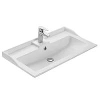 Акватон 1A708031FB010 Фабиа Раковина 80х45 см, накладная, белая