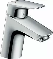 Hansgrohe 71077000 Logis Смеситель для раковины, сливной клапан Push-Open, хром