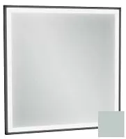 Jacob Delafon EB1433-S25 Allure & Silhouette Зеркало 60 х 60 см, с подсветкой, рама голубой шторм сатин купить  в интернет-магазине Сквирел
