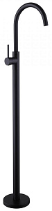 ABBER AF8141B Wasser Kreis Смеситель для раковины, напольный, черный матовый