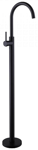 ABBER AF8141B Wasser Kreis Смеситель для раковины, напольный, черный матовый
