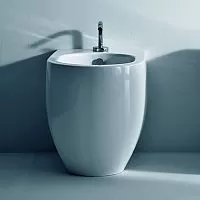 Kerasan 3121bi*1 Flo Биде приставное 36х48 см, белое