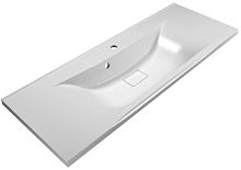 BelBagno BB1200/450-LV-MR-PR Раковина из литьевого мрамора 120х45 см, белая