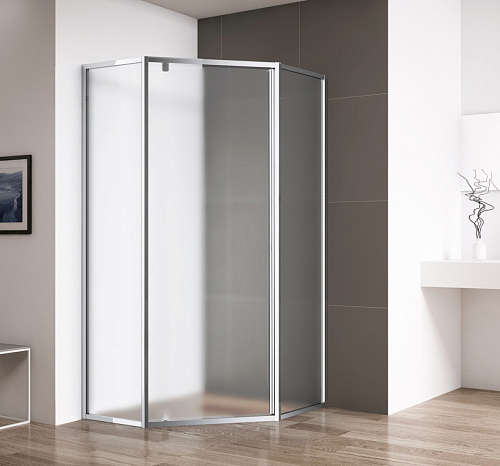 Cezares ECO ECO-O-P-1-100-P-Cr Душевой уголок