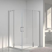 Vincea VSS-1O1010CL Orta Душевой уголок 100х100 см, профиль хром/стекло прозрачное