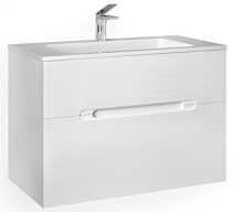 Jorno Mоl.01.77/P/W Modul Тумба под раковину, подвесная 80х45 см, белая