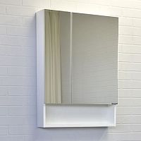 Comforty 00-00011199 Никосия Зеркальный шкаф 60х80 см, белый глянец