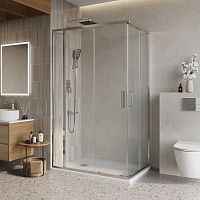 BelBagno LUCE LUCE-AH-21-130/80-C-Cr Душевой уголок