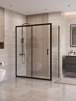BelBagno UNO-195 UNO-195-AH-1-140/70-C-NERO Душевой уголок