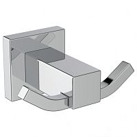 Ideal Standard E2193AA IOM Square Крючок для одежды, двойной, Chrome (хром)