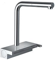 Hansgrohe 73836000 Aquno Select M81 250 Смеситель для кухни, с вытяжным душем, хром