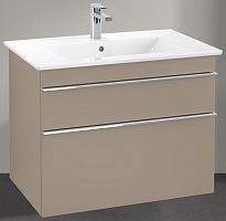 Villeroy & Boch A92501VG Venticello Тумба под раковину 75х48 см, трюфельно-серый (Truffle grey) купить  в интернет-магазине Сквирел