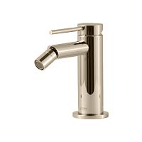 Gattoni 9150/91NS CIRCLE TWO Смеситель для биде на 1 отверстие, с донным клапаном, цвет Brushed nickel