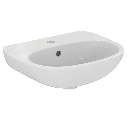 Ideal Standard T352401 Tesi Раковина подвесная 45х36 см, для рук (тонкий бортик), Euro White (евробелый)