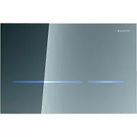 Geberit 116.090.SM.1 SIGMA80 Клавиша двойного смыва, стекло зеркальное