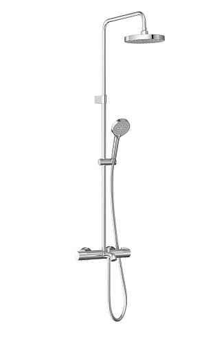 Vitra Base Round A47303EXP Душевая система Vitra Base Round A47303EXP Душевая система