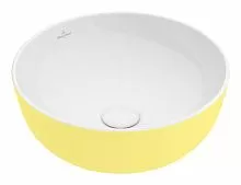 Villeroy & Boch 417943BCT3 Artis Раковина на столешницу 43х43 см, макарун (Macaroon) CeramicPlus