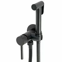 Migliore 31555 Fortis Гигиенический набор душевой, черный матовый