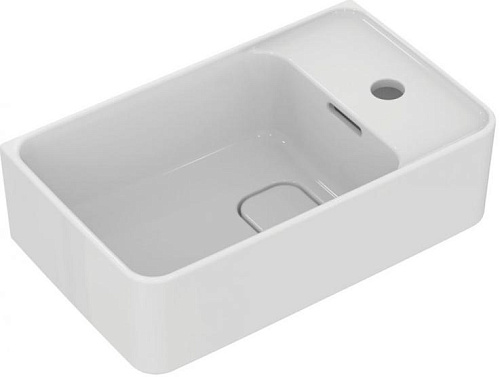 Ideal Standard T299401 Strada II Раковина подвесная 45х27 см, асимметричная, Euro White (евробелый)
