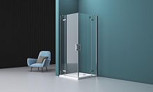 BelBagno Kraft KRAFT-AH-22-100/90-C-Cr-R Душевой уголок