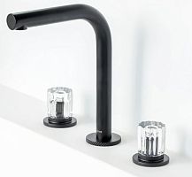 Смеситель на столешницу Boheme ELEGANTE 152-B-EL черный