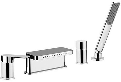 Remer I06 Infinity Смеситель на борт ванны, хром Remer I06 Infinity Смеситель на борт ванны, хром