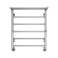 Terminus АВРОРА С ДВУМЯ ПОЛКАМИ 4670078563262 Полотенцесушитель водяной