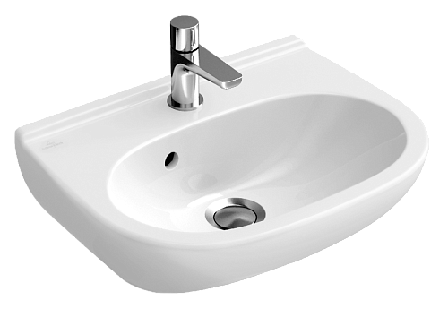 Villeroy & Boch 53605101 O.Novo Раковина подвесная 50х40 см, альпийский белый (White Alpin)