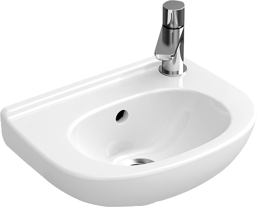 Villeroy & Boch 536036R1 O.Novo Раковина подвесная 36х28 см, альпийский белый CeramicPlus
