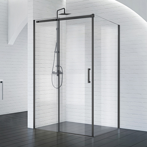 BelBagno ACQUA ACQUA-AH-1-150/90-C-NERO Душевой уголок