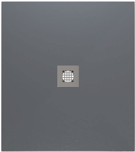 Allen Brau 8.31005-BGM Priority Душевой поддон, 100х100 см, серый